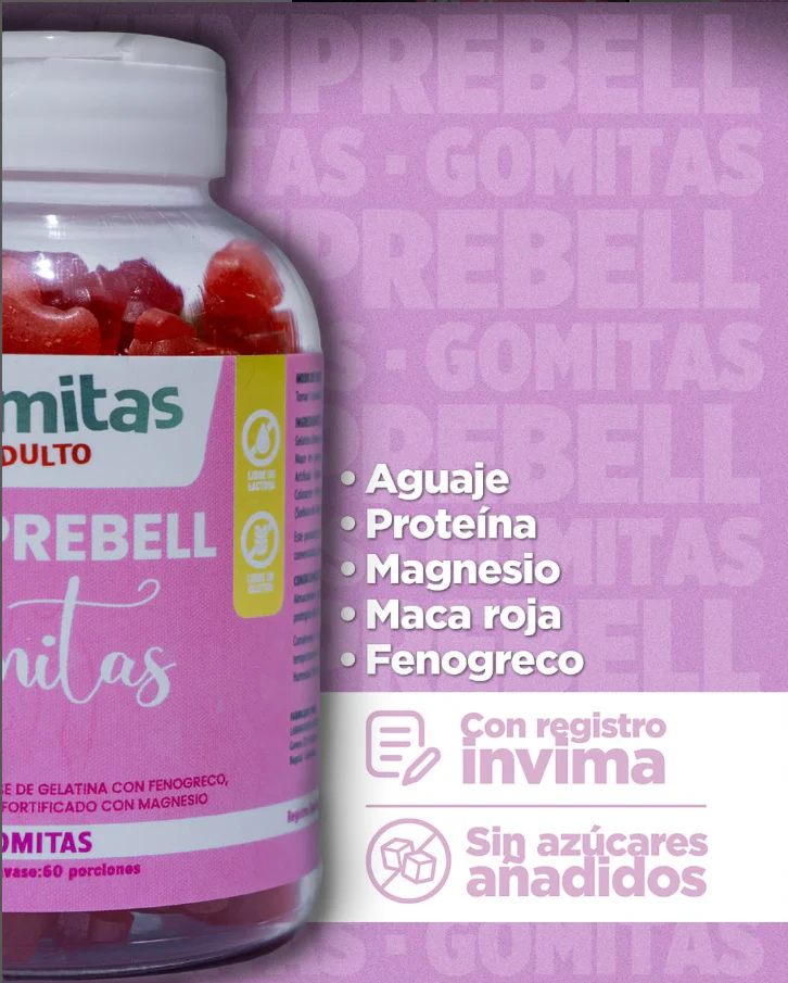 GOMITAS SIEMPREBELL ADULTO - DEFINE TUS CURVAS