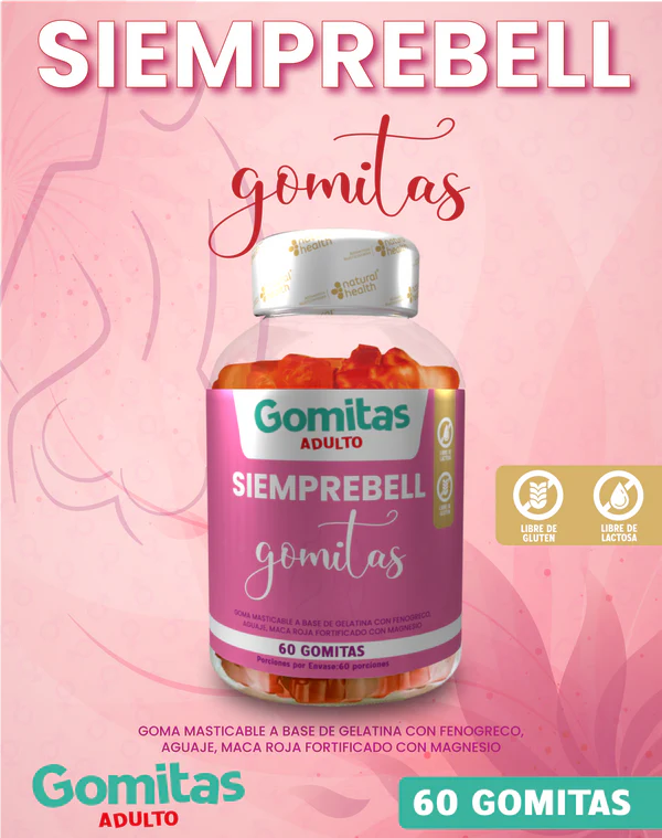 GOMITAS SIEMPREBELL ADULTO - DEFINE TUS CURVAS