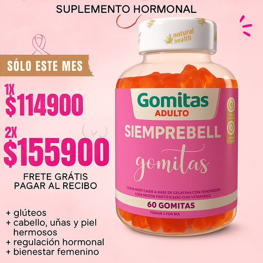 GOMITAS SIEMPREBELL ADULTO - DEFINE TUS CURVAS