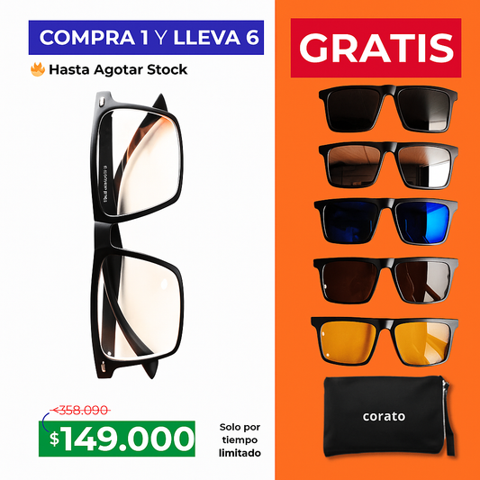 GAFAS 6 en 1 - COMPRA 1 LLEVA 6