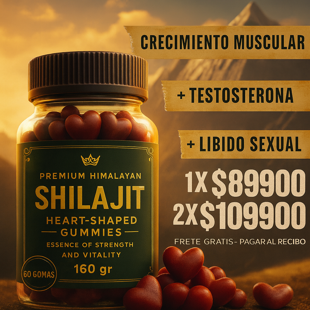 Gomitas Shilajit Premium 🔥 - MEGA OFERTA