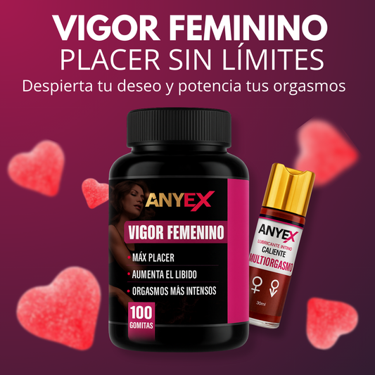 Gomitas Vigor Feminino  🧡 + Obséquio