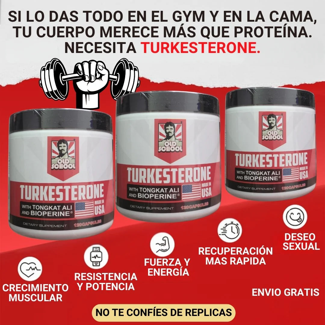 TURKESTERONE PRO OLD SCHOOL ORIGINAL - 60%OFF