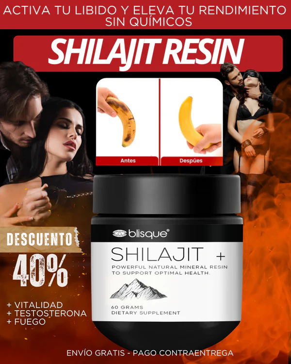 SHILAJIT - Brebajet del Himalaya - A fuerza de la naturaleza que te ayuda en rendimiento