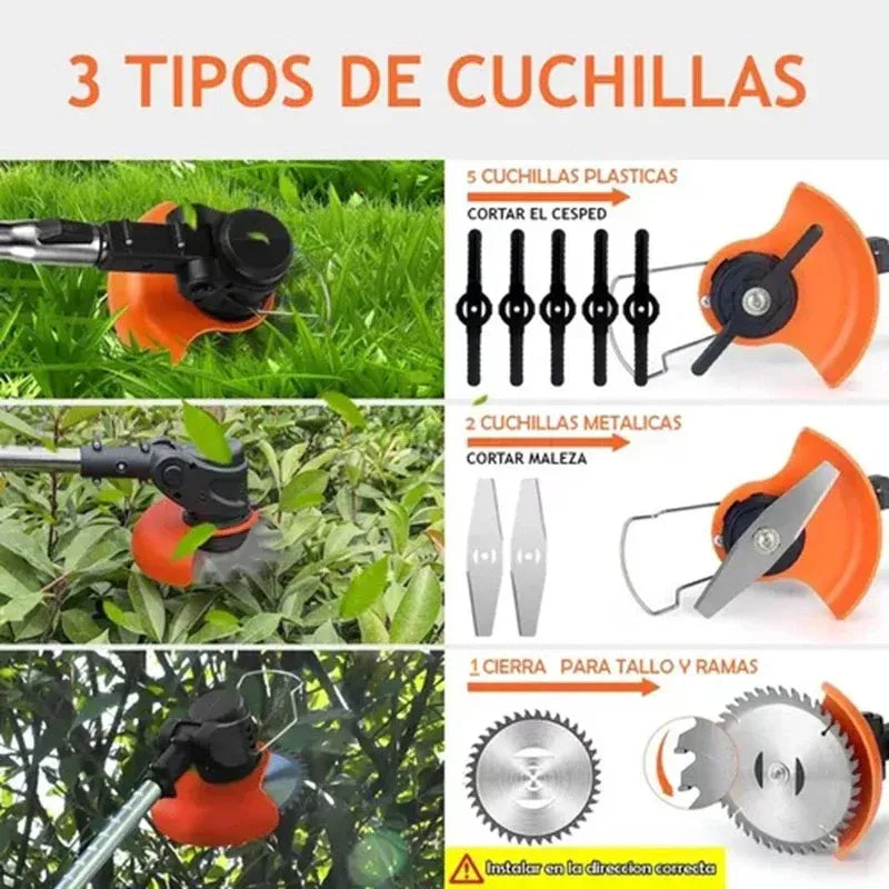 ¡Transforma tu jardín en minutos! 💥 Guadaña™ – con Batería Extra + Regalos